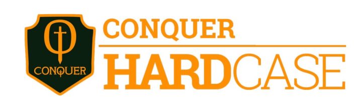 logo conquer hard case maleta transporte armas airsoft