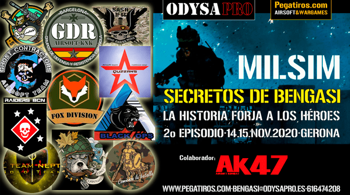 participantes evento airsoft