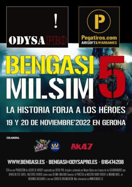 BENGASI MILSIM 5 AIRSOFT