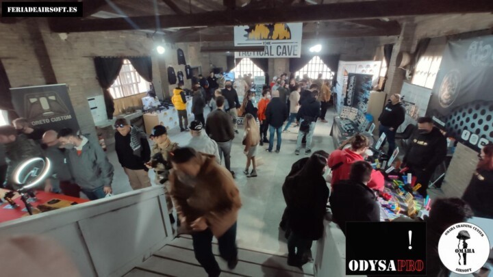 reportaje de la feria de airsoft